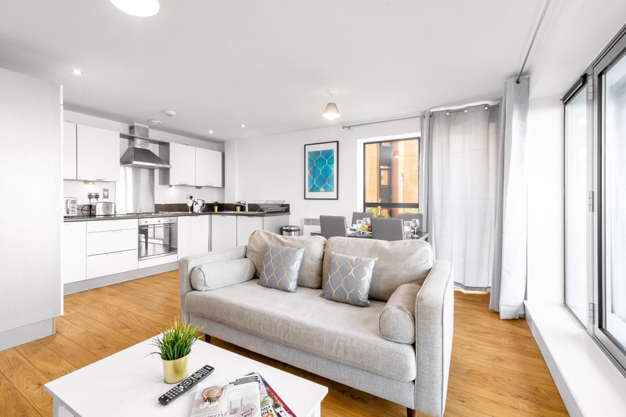 Stylish Birmingham City Centre - 2 Bed - Secure Parking - 5Ac 외부 사진